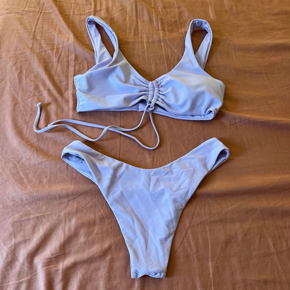 Zaful Lavendar Swimsuit Bikini